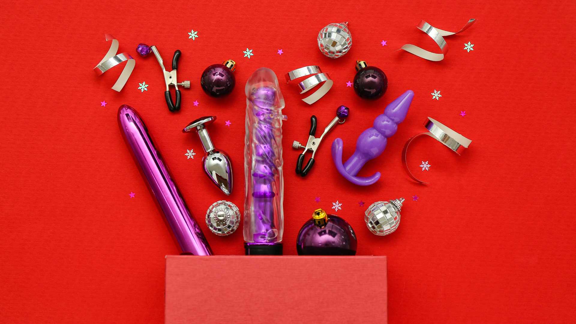 Sex toy dans une boîte
